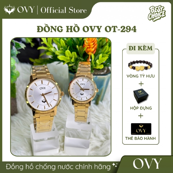 Đồng hồ Nam Nữ LUXE HERITAGE OVY OT-294 Đồng hồ Nam Nữ LUXE HERITAGE OVY OT-294